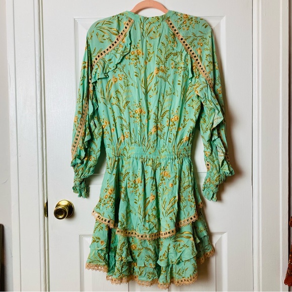 Spell Dresses Nwot Spell Maisie Playdress Vintage Turquoise Size S